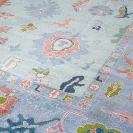 Blythe Turkish Handmade Knotted Wool Rug